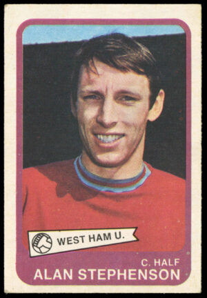 A&BC - 'Footballers (1968/69 - English Series 2)' (1968) - Alan Stephenson (West Ham United)