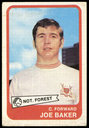 A&BC - 'Footballers (1968/69 - English Series 2)' (1968) - Joe Baker (Nottingham Forest) A&BC - 'Footballers (1968/69 - English Series 2)' (1968) - Joe Baker (Nottingham Forest)