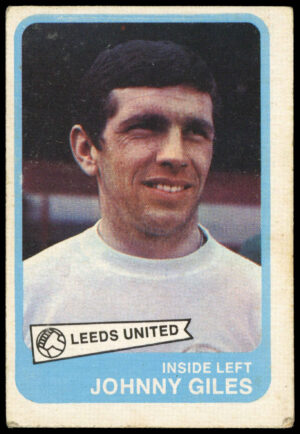 A&BC - 'Footballers (1968/69 - English Series 2)' (1968) - John Giles (Leeds United) A&BC - 'Footballers (1968/69 - English Series 2)' (1968) - John Giles (Leeds United)