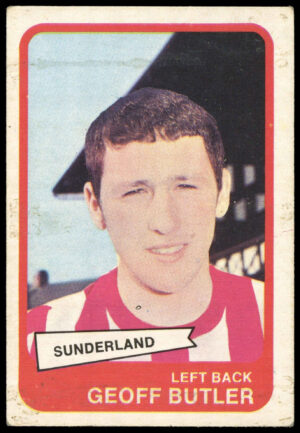 A&BC - 'Footballers (1968/69 - English Series 2)' (1968) - Geoff Butler (Sunderland)