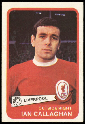 A&BC - 'Footballers (1968/69 - English Series 1)' (1968) - Ian Callaghan (Liverpool) A&BC - 'Footballers (1968/69 - English Series 1)' (1968) - Ian Callaghan (Liverpool)