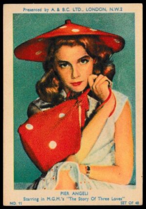 A&BC - 'Film & TV Stars (Series 1)' (1953) - Pier Angeli