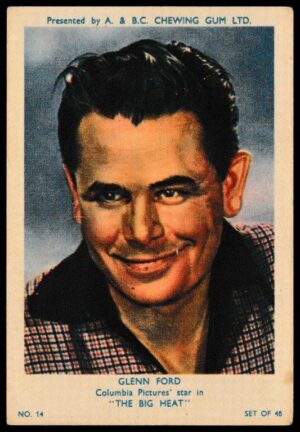 A&BC - 'Film & TV Stars (Series 1)' (1953) - Glenn Ford