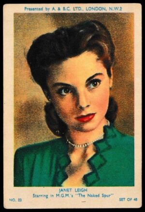 A&BC - 'Film & TV Stars (Series 1)' (1953) - Janet Leigh