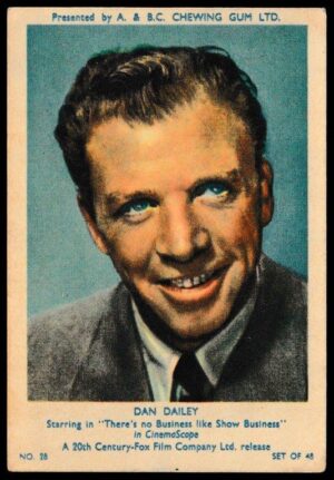 A&BC - 'Film & TV Stars (Series 1)' (1953) - Dan Dailey
