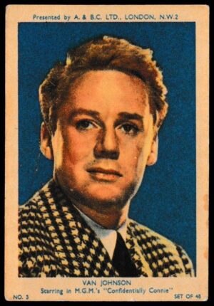 A&BC - 'Film & TV Stars (Series 1)' (1953) - Van Johnson