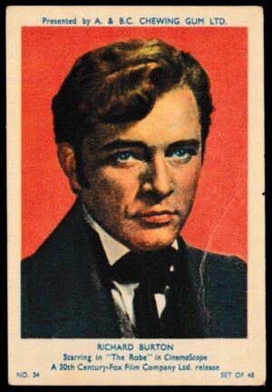 A&BC - 'Film & TV Stars (Series 1)' (1953) - Richard Burton