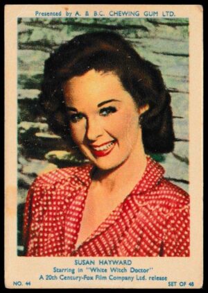 A&BC - 'Film & TV Stars (Series 1)' (1953) - Susan Hayward