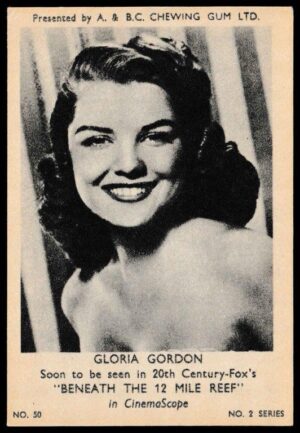 A&BC - 'Film & TV Stars (Series 2)' (1953) - Gloria Gordon