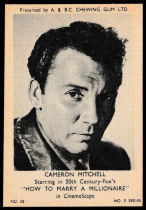 A&BC - 'Film & TV Stars (Series 2)' (1953) - Cameron Mitchell