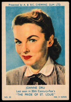 A&BC - 'Film & TV Stars (Series 2)' (1953) - Joanne Dru