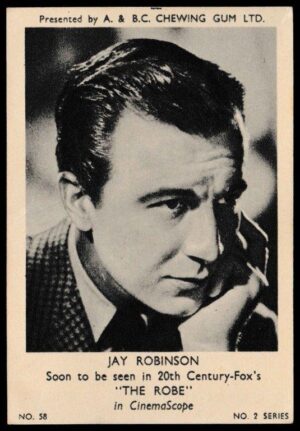 A&BC - 'Film & TV Stars (Series 2)' (1953) - Jay Robinson