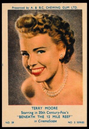 A&BC - 'Film & TV Stars (Series 2)' (1953) - Terry Moore