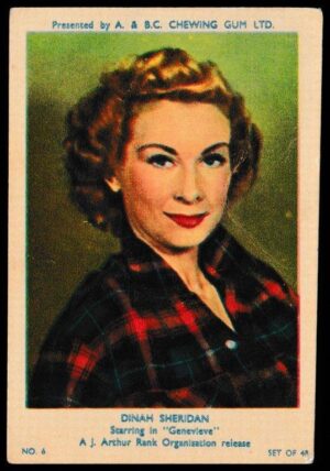 A&BC - 'Film & TV Stars (Series 1)' (1953) - Dinah Sheridan