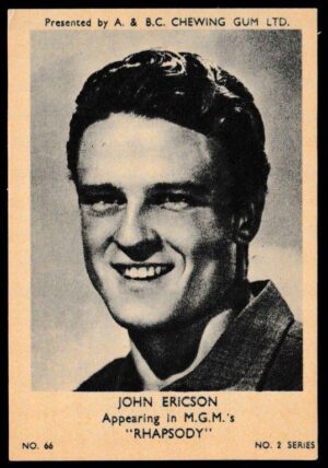 A&BC - 'Film & TV Stars (Series 2)' (1953) - John Ericson