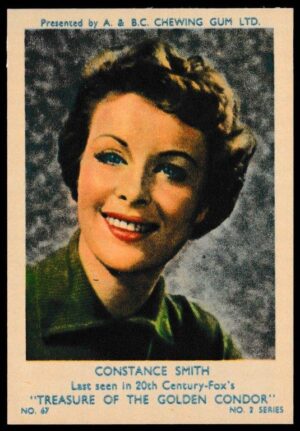 A&BC - 'Film & TV Stars (Series 2)' (1953) - Constance Smith