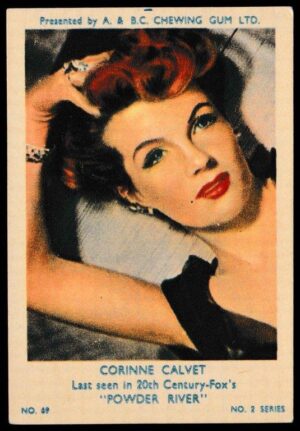 A&BC - 'Film & TV Stars (Series 2)' (1953) - Corinne Calvert