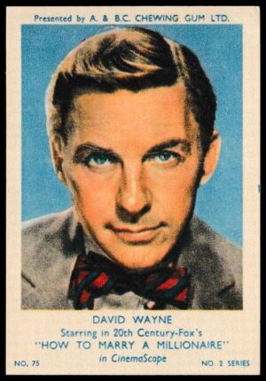 A&BC - 'Film & TV Stars (Series 2)' (1953) - David Wayne