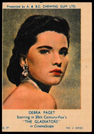 A&BC - 'Film & TV Stars (Series 2)' (1953) - Debra Paget