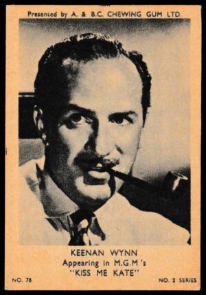 A&BC - 'Film & TV Stars (Series 2)' (1953) - Keenan Wynn