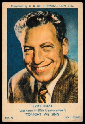 A&BC - 'Film & TV Stars (Series 2)' (1953) - Ezio Pinza
