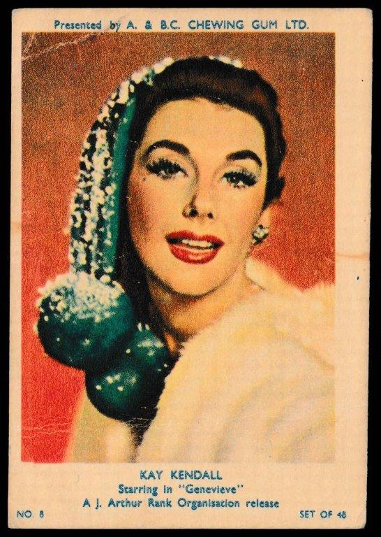 A&BC - 'Film & TV Stars (Series 1)' (1953) - Kay Kendall A&BC - 'Film & TV Stars (Series 1)' (1953) - Kay Kendall