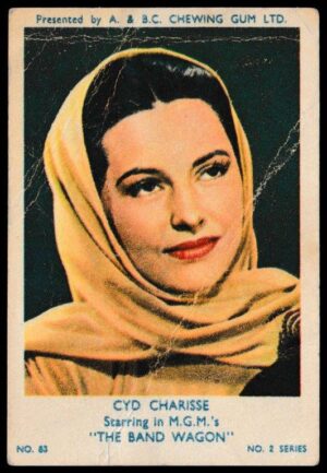 A&BC - 'Film & TV Stars (Series 2)' (1953) - Cyd Charisse