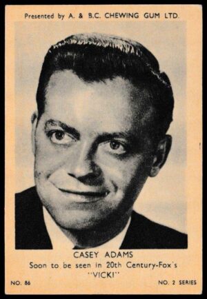A&BC - 'Film & TV Stars (Series 2)' (1953) - Casey Adams