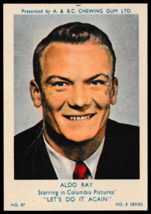 A&BC - 'Film & TV Stars (Series 2)' (1953) - Aldo Ray