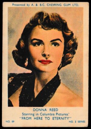 A&BC - 'Film & TV Stars (Series 2)' (1953) - Donna Reed