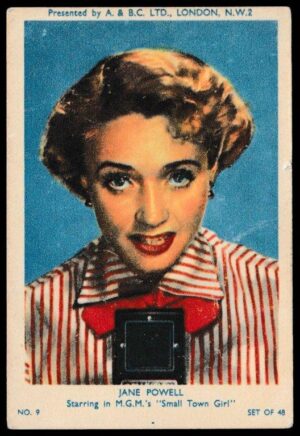 A&BC - 'Film & TV Stars (Series 1)' (1953) - Jane Powell