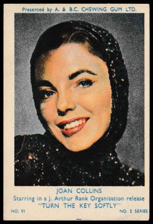 A&BC - 'Film & TV Stars (Series 2)' (1953) - Joan Collins A&BC - 'Film & TV Stars (Series 2)' (1953) - Joan Collins