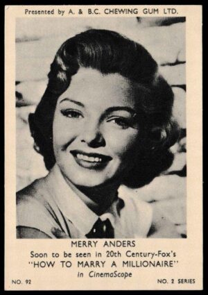 A&BC - 'Film & TV Stars (Series 2)' (1953) - Merry Anders