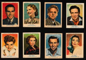 A&BC - 'Film & TV Stars (Series 1)' (1953) - Complete Set