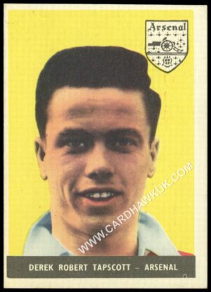 A&BC - 'Footballers (1958/59 No Planet)' (1958) - Derek Tapscott (Arsenal)