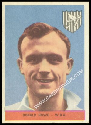 A&BC - 'Footballers (1958/59 No Planet)' (1958) - Don Howe (West Brom) **PSA4**