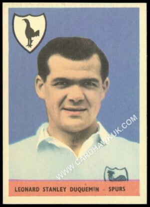 A&BC - 'Footballers (1958/59 No Planet)' (1958) - Leonard Duquemin (Spurs)