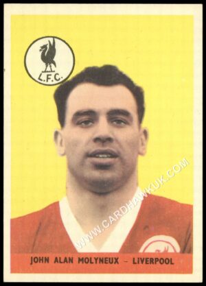A&BC - 'Footballers (1958/59 No Planet)' (1958) - John Molyneux (Liverpool)