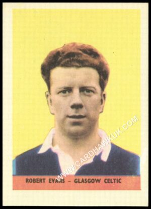 A&BC - 'Footballers (1958/59 No Planet)' (1958) - Robert Evans (Celtic) **PSA6**