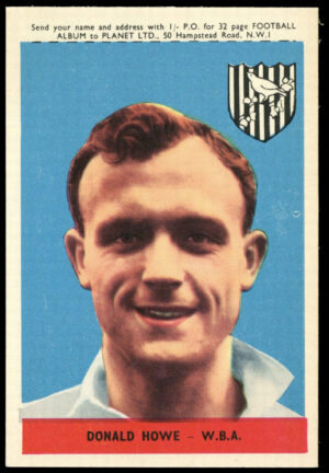 A&BC - 'Footballers (1958/59 Planet)' (1958) - Don Howe (West Brom) A&BC - 'Footballers (1958/59 Planet)' (1958) - Don Howe (West Brom)