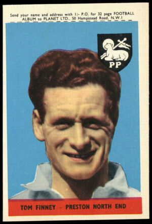 A&BC - 'Footballers (1958/59 Planet)' (1958) - Tom Finney (Preston) A&BC - 'Footballers (1958/59 Planet)' (1958) - Tom Finney (Preston)