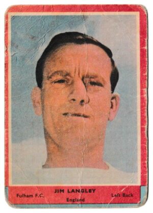 A&BC - 'Footballers (1964/65 - English Series 1)' (1964) - Jim Langley (Fulham)