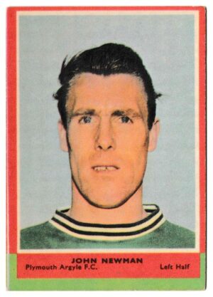 A&BC - 'Footballers (1964/65 - English Series 1)' (1964) - John Newman (Plymouth Argyle)