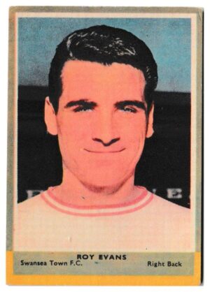 A&BC - 'Footballers (1964/65 - English Series 1)' (1964) - Roy Evans (Swansea Town)