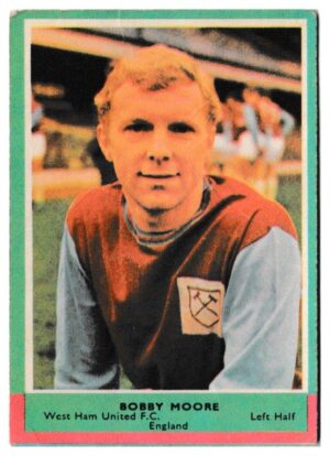 A&BC - 'Footballers (1964/65 - English Series 1)' (1964) - Bobby Moore (West Ham)
