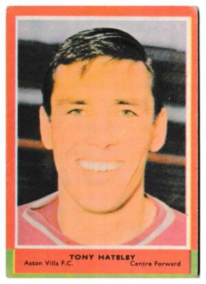 A&BC - 'Footballers (1964/65 - English Series 1)' (1964) - Tony Hateley (Aston Villa)