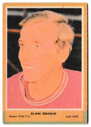 A&BC - 'Footballers (1964/65 - English Series 1)' (1964) - Alan Deakin (Aston Villa)