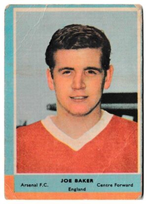 A&BC - 'Footballers (1964/65 - English Series 1)' (1964) - Joe Baker (Arsenal)