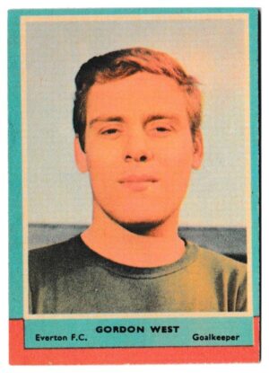 A&BC - 'Footballers (1964/65 - English Series 1)' (1964) - Gordon West (Everton)