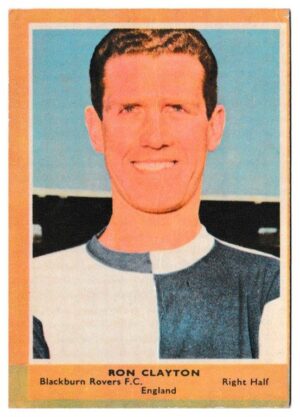 A&BC - 'Footballers (1964/65 - English Series 1)' (1964) - Ron Clayton (Blackburn Rovers)